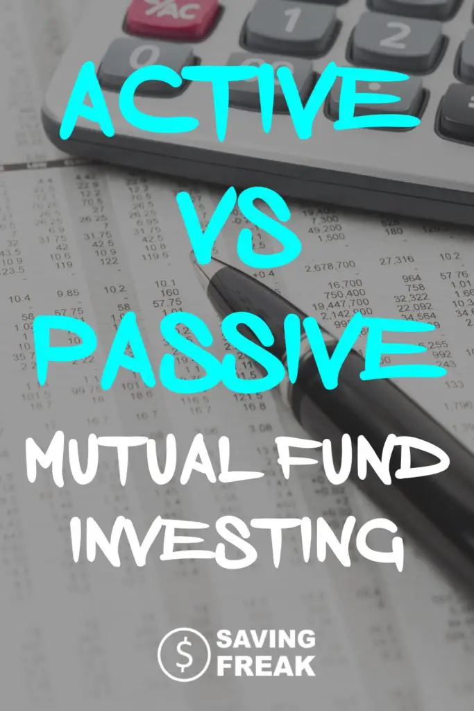 Active vs Passive - Investing in Mutual Funds | Saving Freak