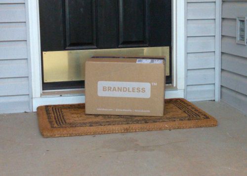 brandless box delivery