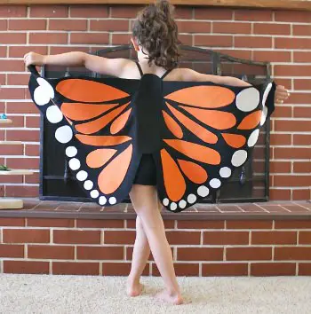 diy monarch butterfly costume