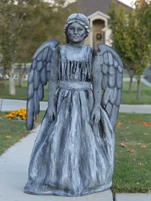 dr who weeping angel costume