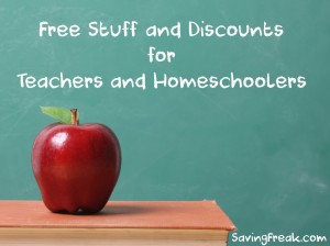 free stuff for teachers with apple and chalk board