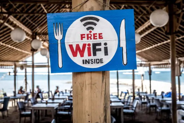 free wifi in restaurants