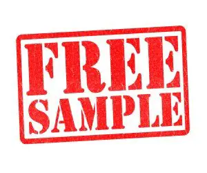 freeflys review free sample stamp
