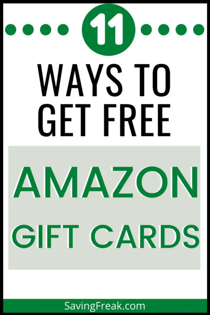 get free amazon gift cards online