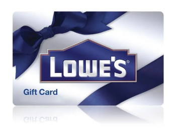getting free gift cards to Lowes