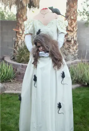 headless bride costume