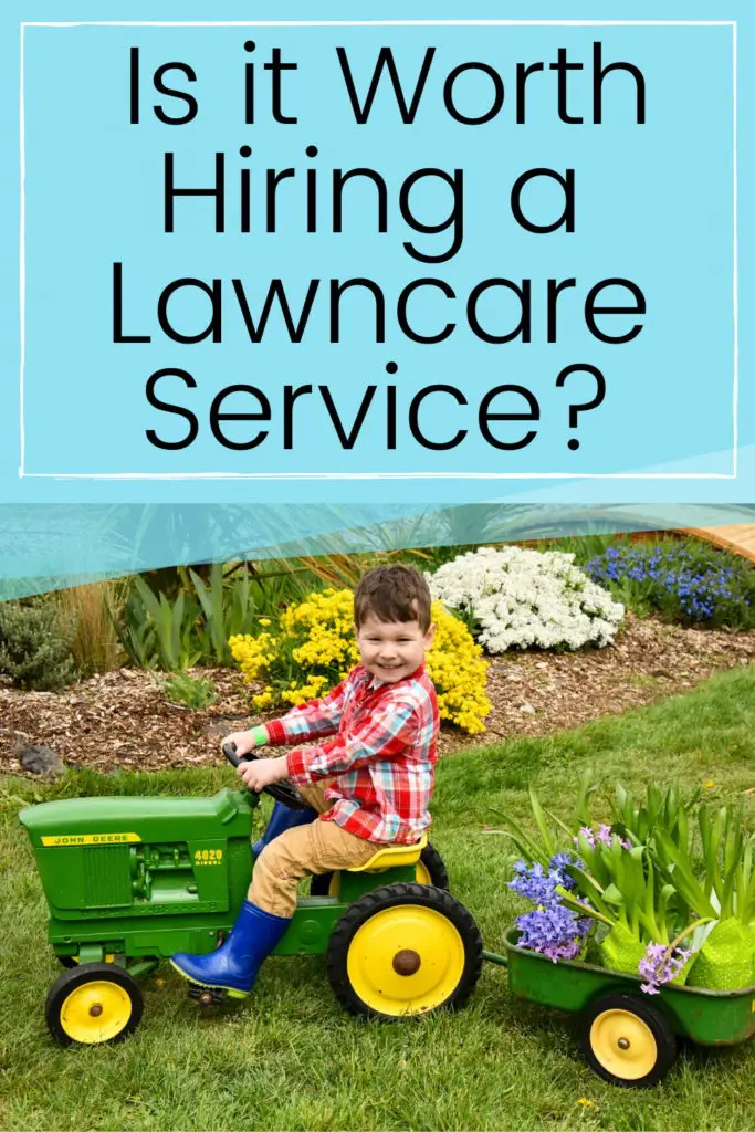 hiring a lawn care service