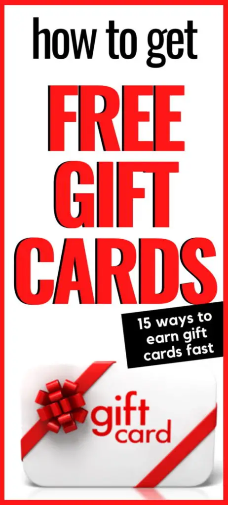 how to earn free gift cards online