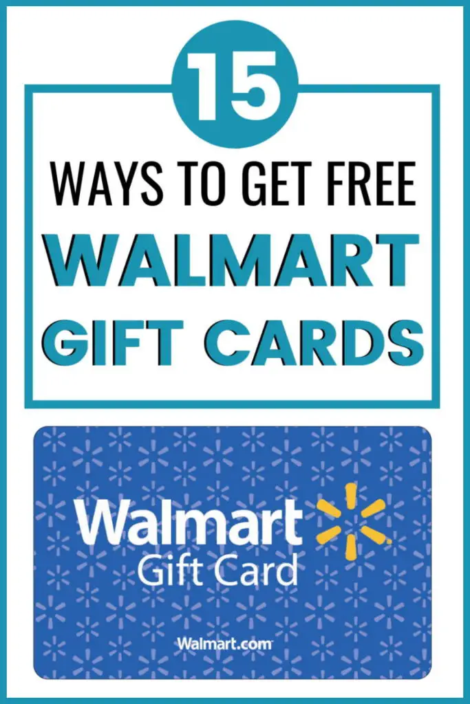 how to get free walmart gift cards fast onilne