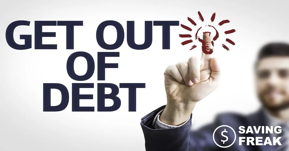 how to get out of debt