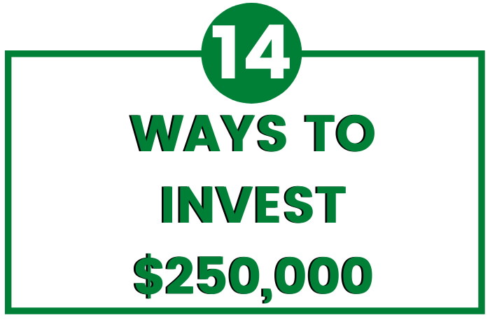 how to invest 250k dollars