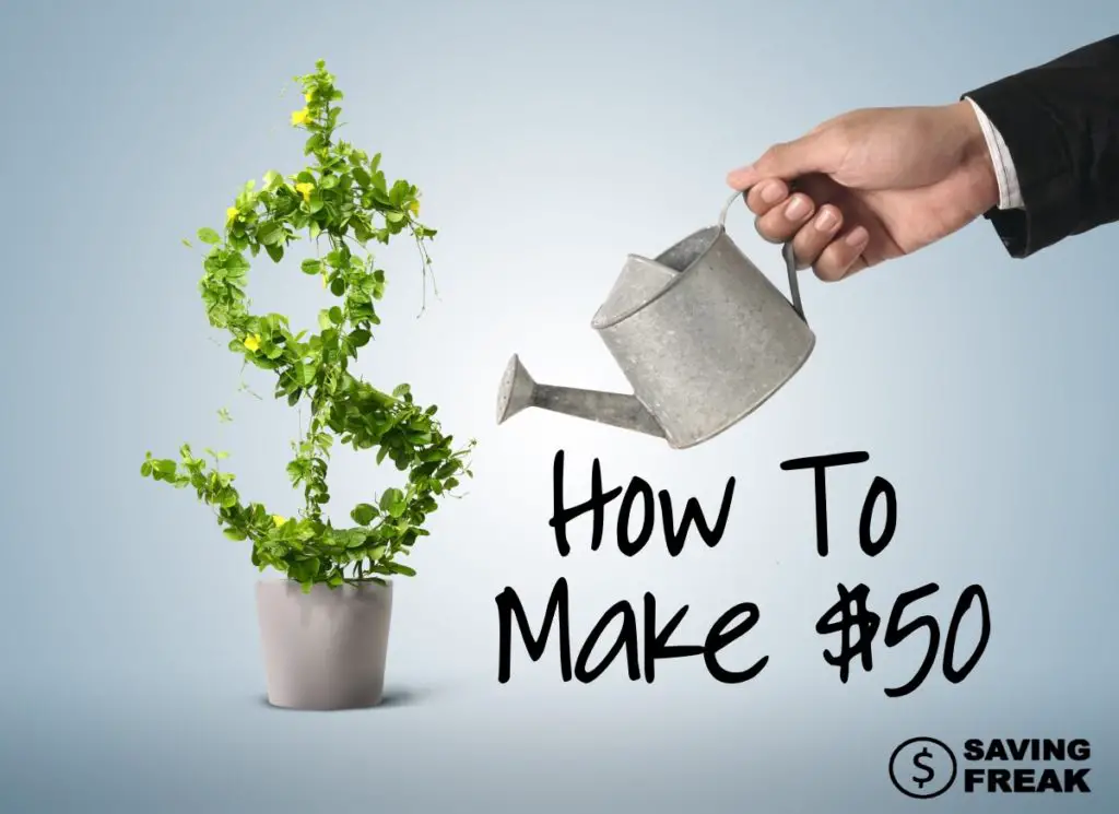 how to make 50 dollars fast