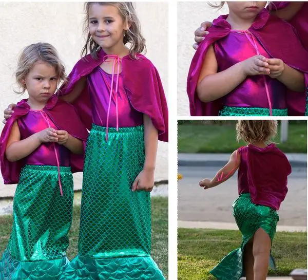 mermaid diy halloween costume