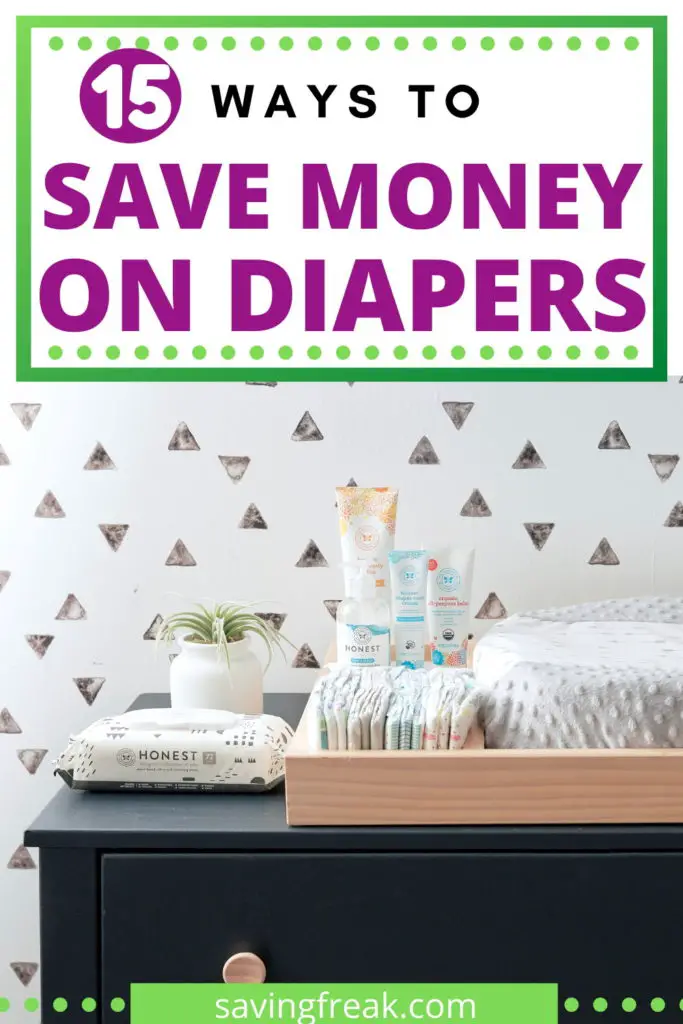 save money on diapers
