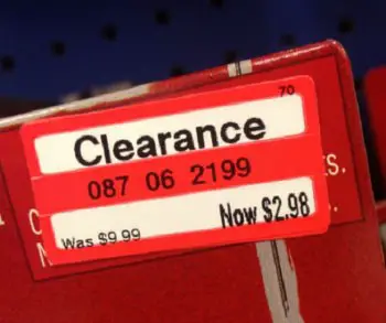 target clearance deals