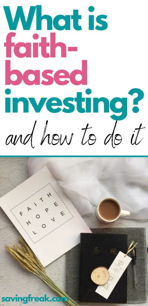 wisely using faith-based investing